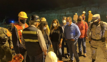 Rescatan a primer minero sin vida tras el derrumbe en Coahuila