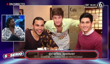Video: Carlos Speitzer animó a su hermano para ser actor | SNSerio