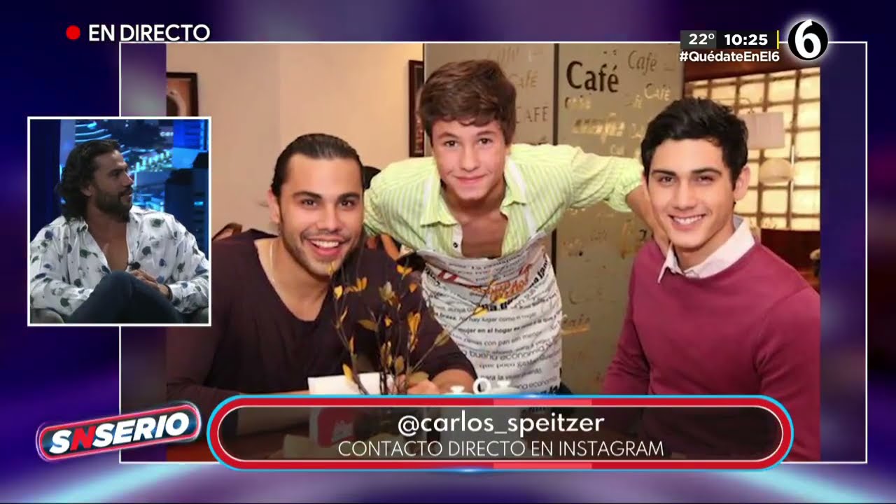 Carlos Speitzer animó a su hermano para ser actor | SNSerio