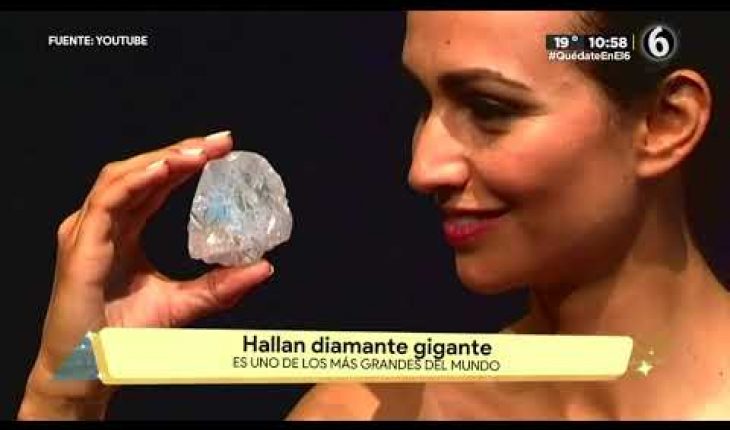 Video: Encuentran diamante gigante y rompe récord | La Bola del 6