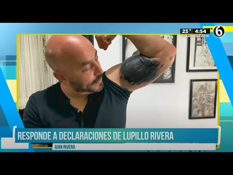 Juan Rivera opina sobre el tatuaje de Lupillo | El Chismorreo