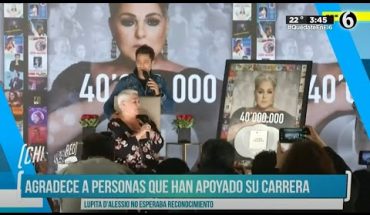 Video: Lupita D’Alessio celebra 51 años de carrera | El Chismorreo
