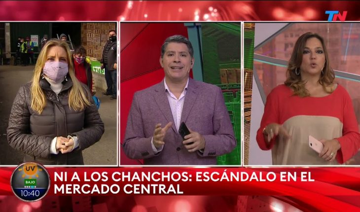 Video: "NI A LOS CHANCHOS" | Escándalo en el Mercado Central