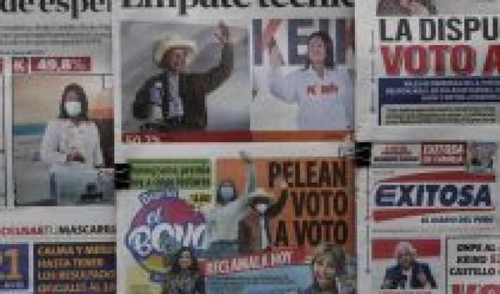 Voto a voto: Pedro Castillo aventaja a Keiko Fujimori en recuento por la Presidencia de Perú