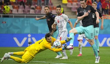 translated from Spanish: Austria got its first victory in a European Cup final against a debutant North Macedonia
