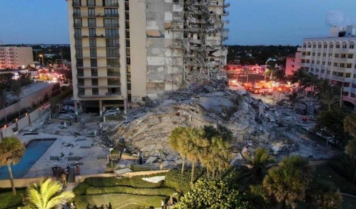 translated from Spanish: Collapsed building in Miami needed more than $9 million repairs