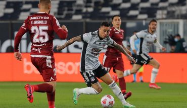 translated from Spanish: Colo Colo won against La Serena at the Estadio Monumental