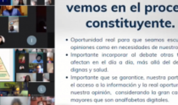 translated from Spanish: Consecration and normative framework that protects old age marked conversation “elderly people and constitutional debate”