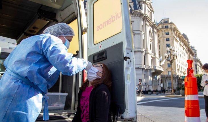 translated from Spanish: Coronavirus in Argentina: 20,363 new cases and 465 deaths recorded