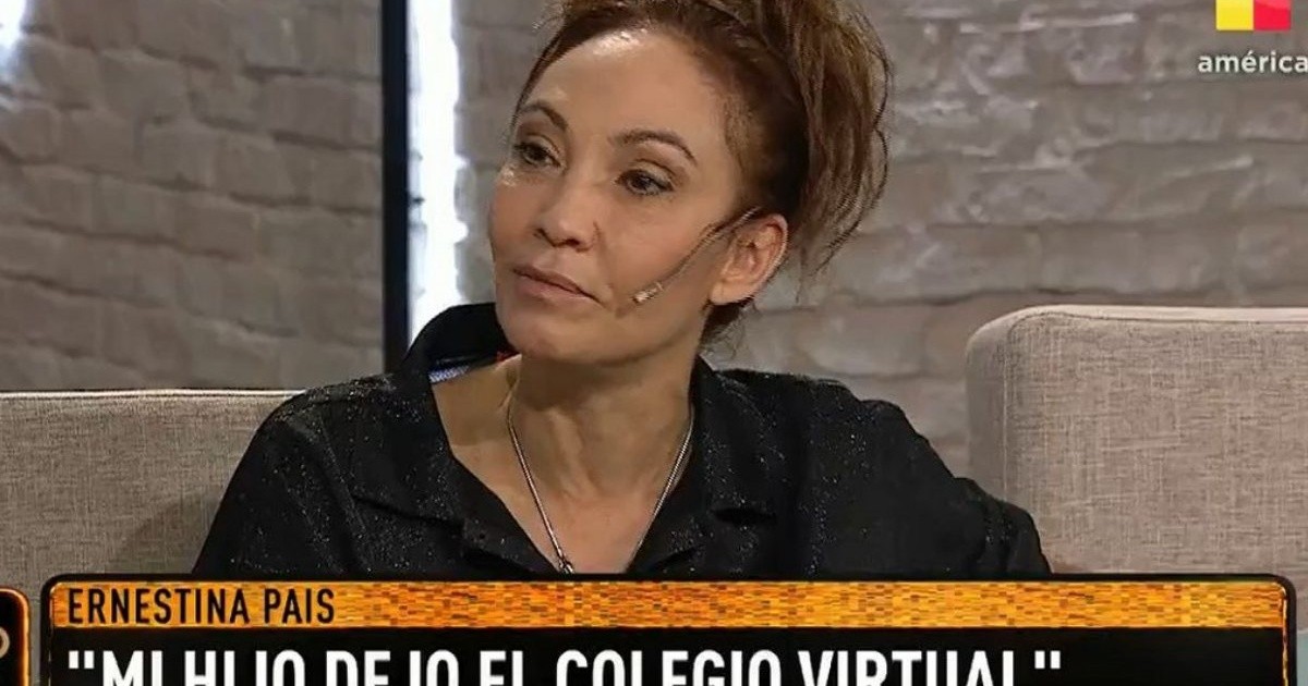 Ernestina Pais revealed that her son dropped out of school: "Virtuality is not for everyone"
