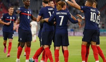 translated from Spanish: France beat Germany 1-0 and cut an unbeaten in European Championship