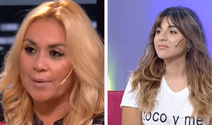 translated from Spanish: Gianinna Maradona exposed Veronica Ojeda by showing some chats