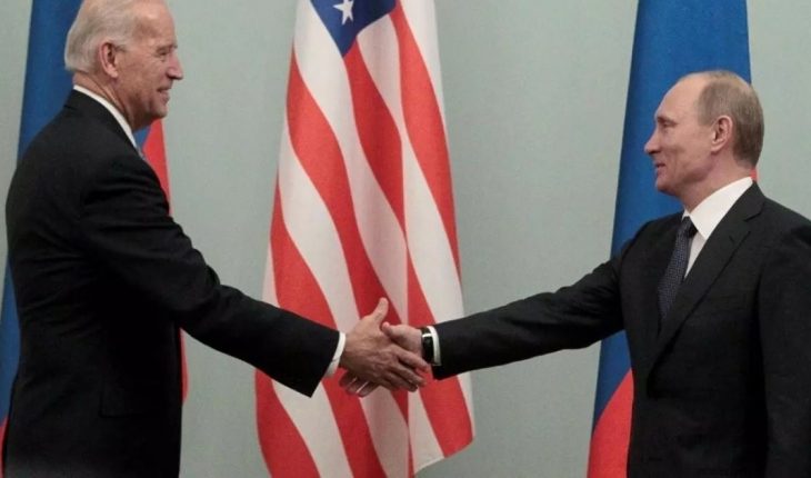 translated from Spanish: High-tension summit: Joe Biden and Vladimir Putin meet in Geneva