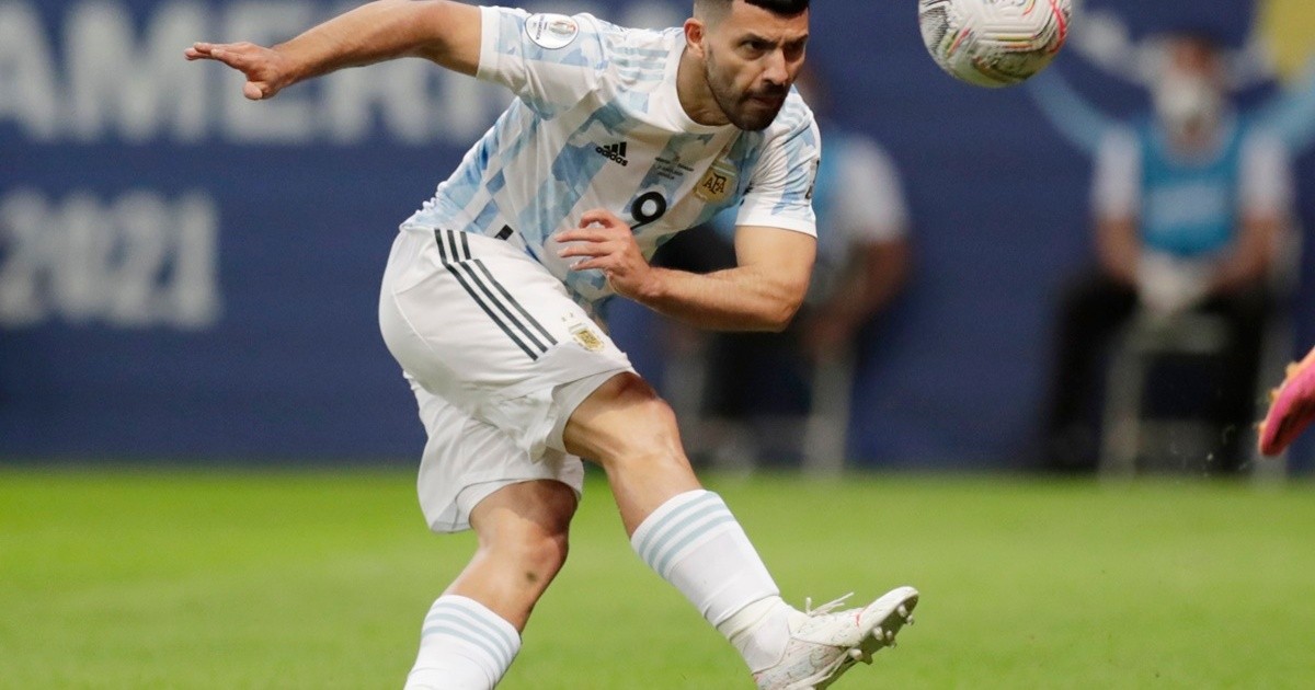 Sergio Agüero celebrates 100 matches with the Argentine National Team