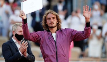 translated from Spanish: Tsitsipas confessed the hard time he lived before the final at Roland Garros