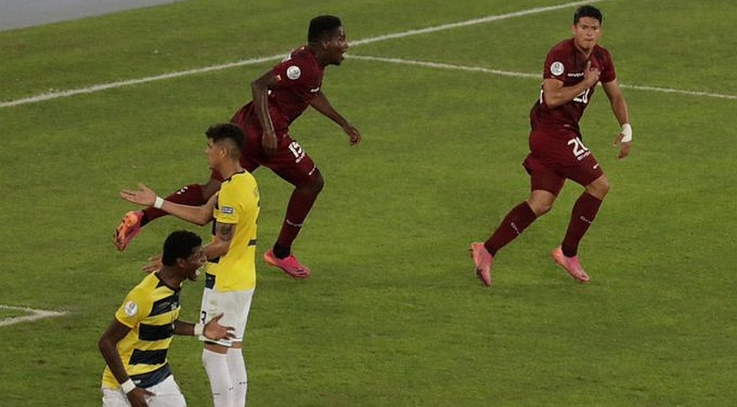 Venezuela spoiled Ecuador's plans by drawing in the last minutes