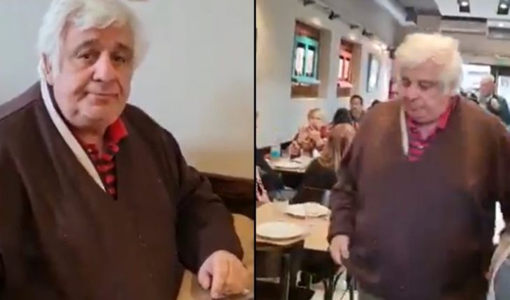 translated from Spanish: Video: Alberto Samid violated house arrest and was kicked out of a restaurant