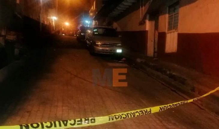 translated from Spanish: Young man shot dead in Uruapan, Michoacán