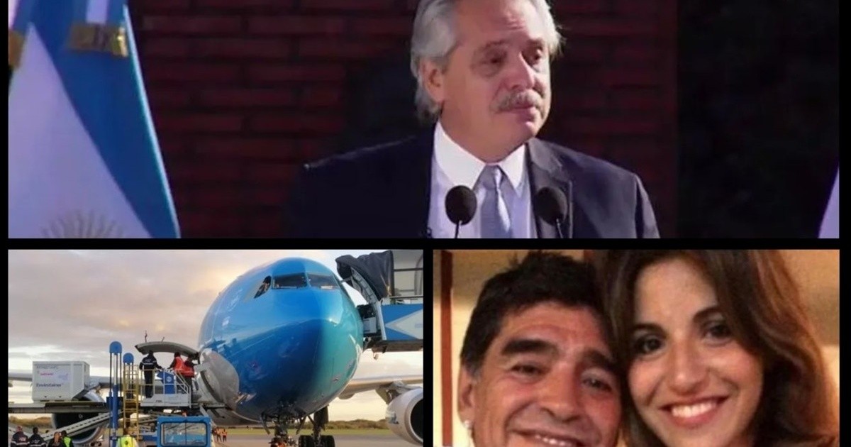 "Ending the differences", the objective of Alberto Fernández ; He departed the second flight to China in search of new doses of Sinopharm; Gianinna Maradona's emotional greeting on Father's Day and much more...