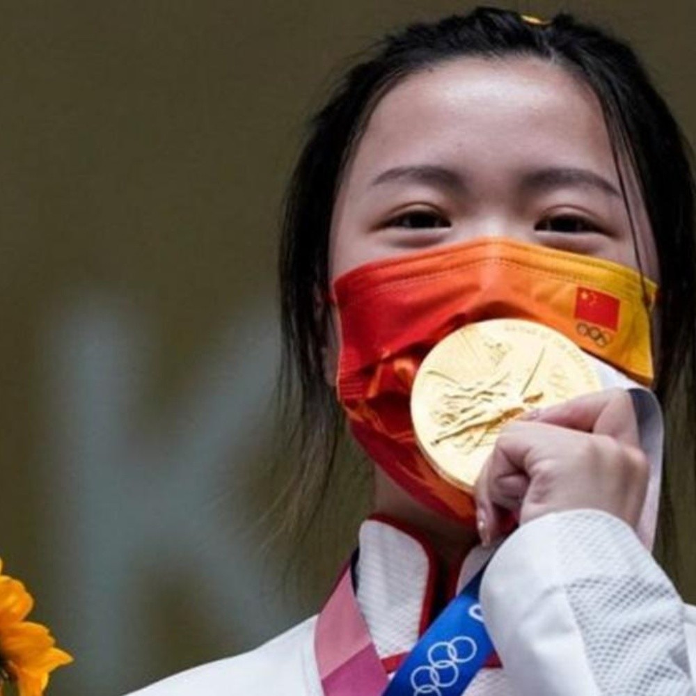 Chine se cuelga el primer oro en los olímpicos