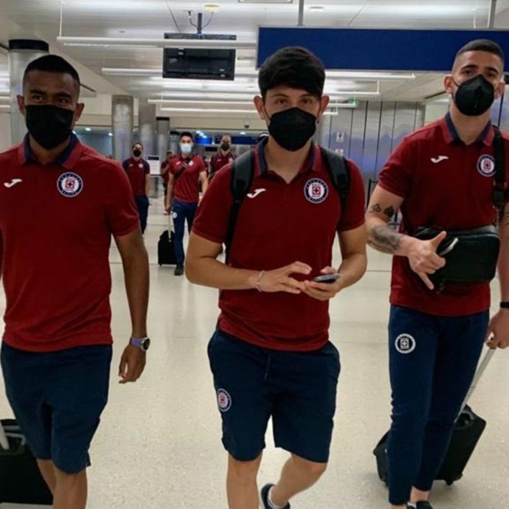 Cruz Azul llegó a USA para enfrentar a León