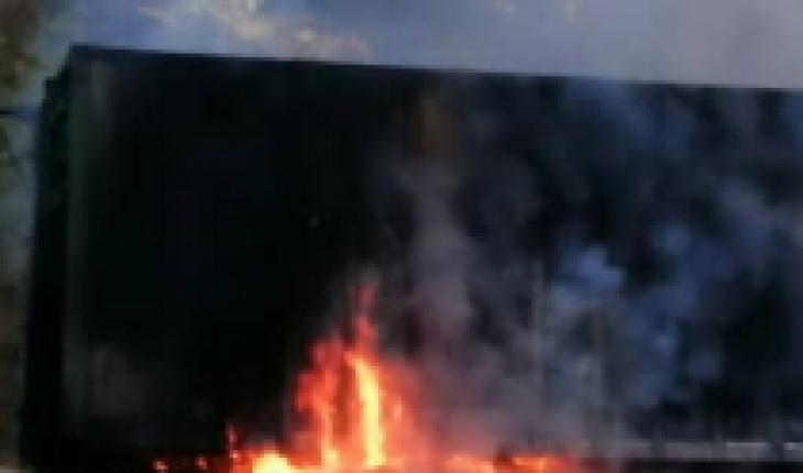 Curanilahue: 24 vehículos quemados tras ataques incendiarios