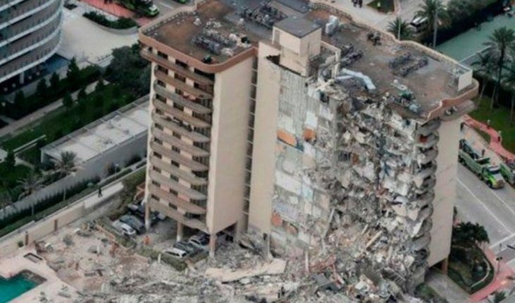 Derrumbe en Miami: un rescatista encontró el cuerpo de su hija bajo los escombros