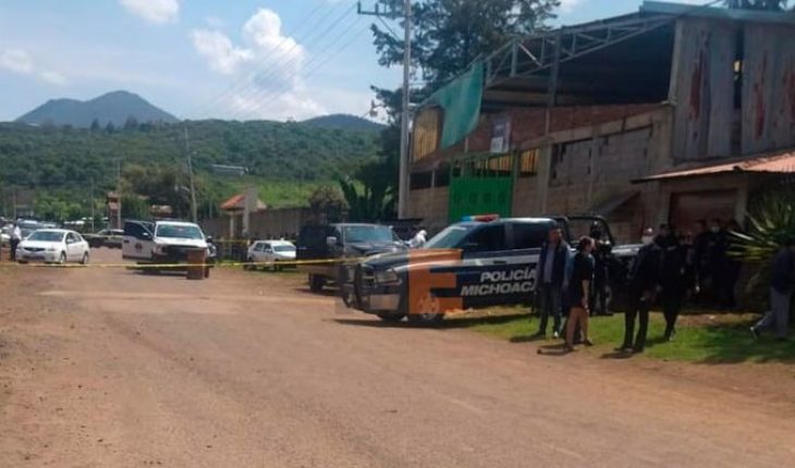 Ejecutan a ex mando policial de Tzintzuntzan y Erongarícuaro, en Quiroga