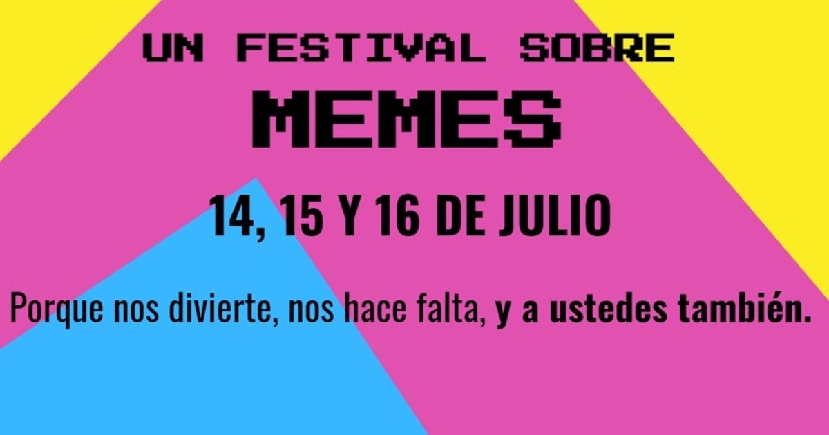 Este 14 de julio se viene el primer festival sobre memes del país
