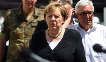 “Fantasmal”: la definición de Merkel tras las inundaciones en Alemania