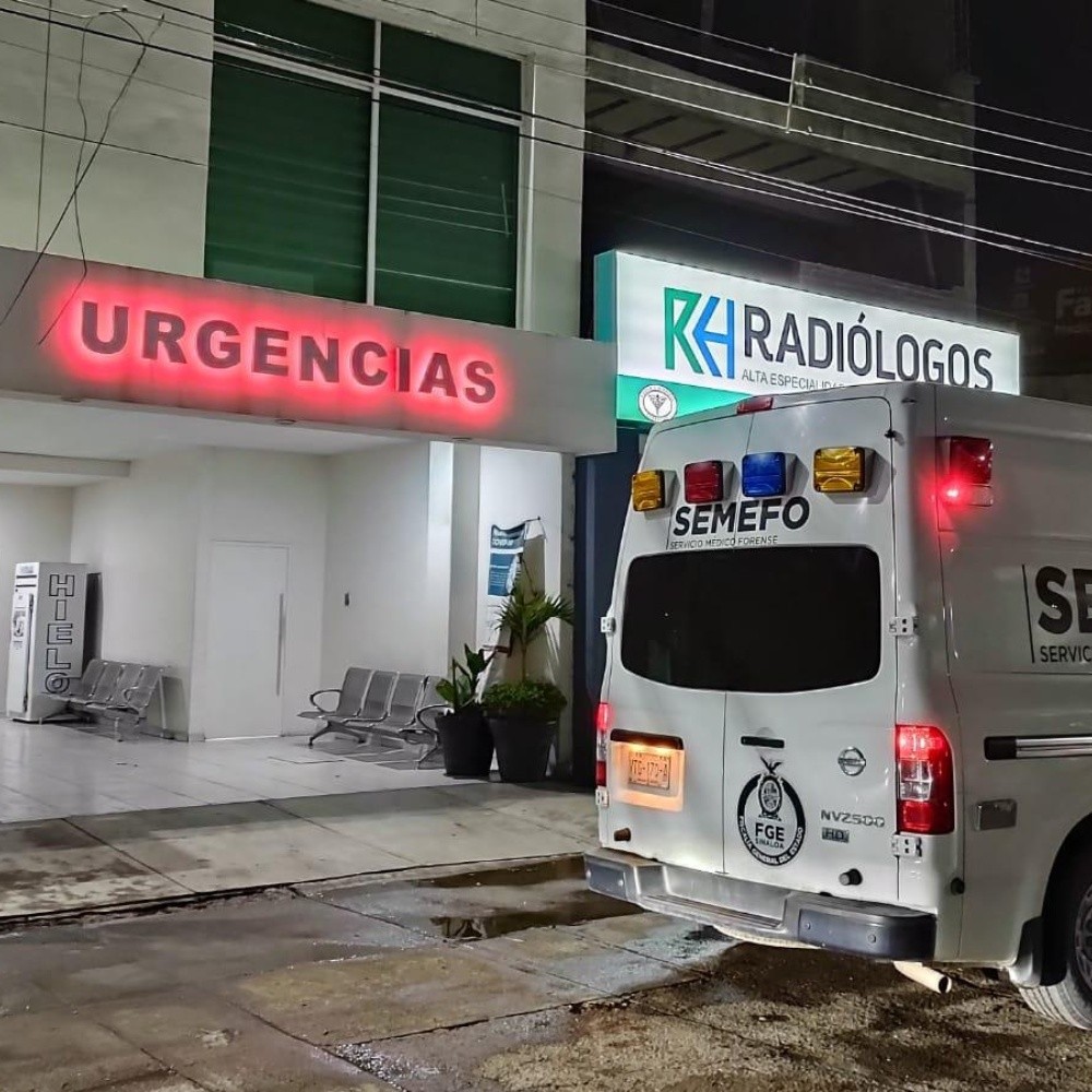 Hombre muere por heridas de bala en clínica de Culiacán