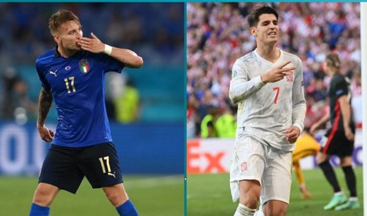 Italia y España abren las semifinales de la Eurocopa