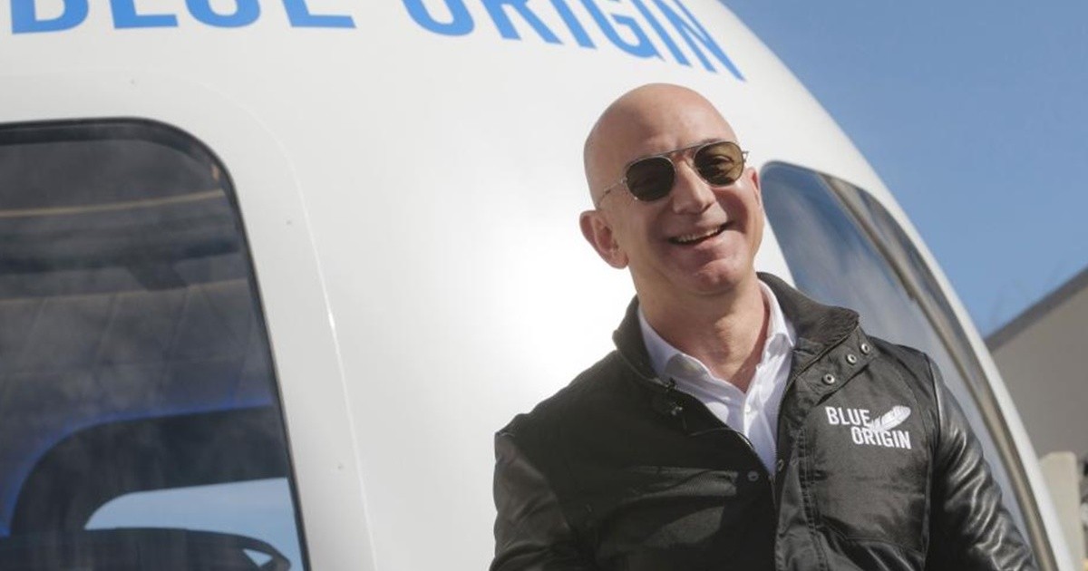 Jeff Bezos viajó al espacio: reviví el despegue del New Shepard de Blue Origin