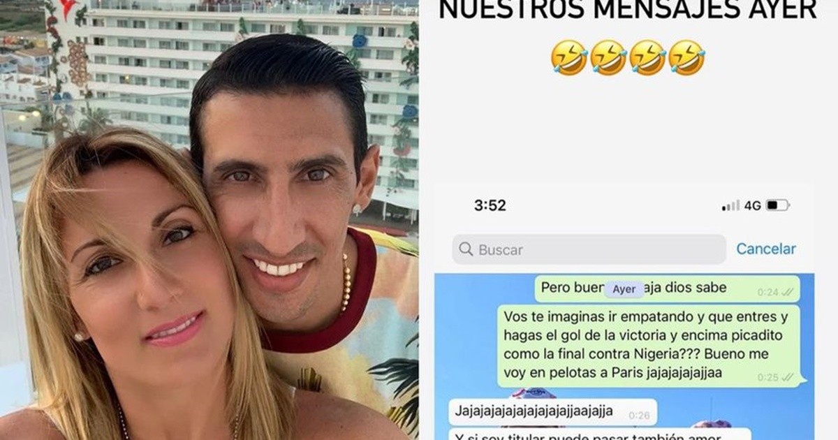 La increíble premonición de la esposa de Ángel Di María: soñaba con el gol