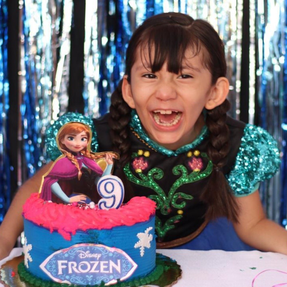 La pequeña Airam Hernández Zamora se convierte en princesa