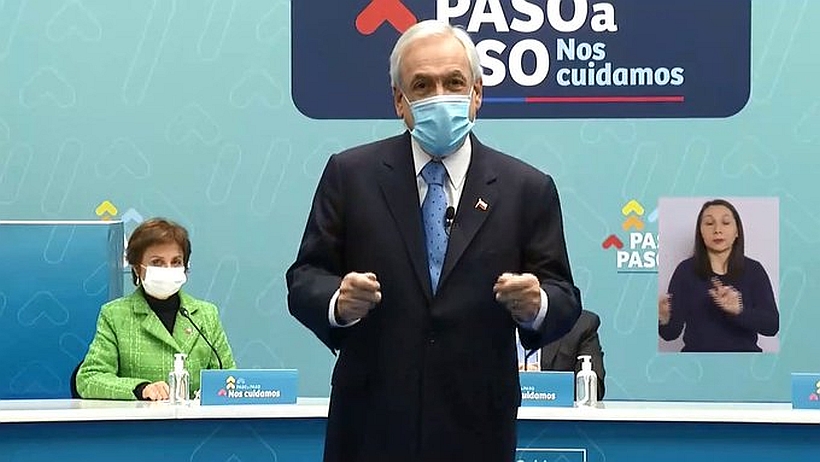 Presidente Piñera: "Ya tenemos aseguradas las vacunas necesarias para una eventual tercera dosis"
