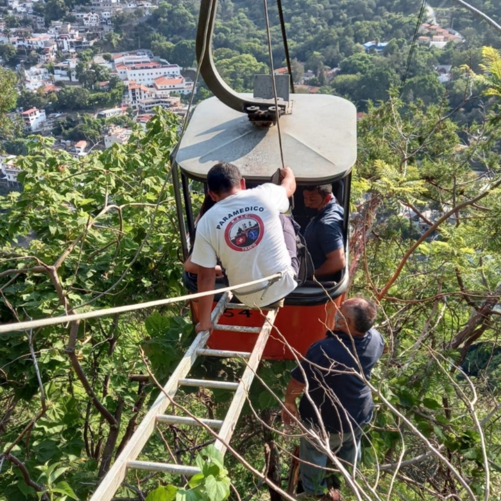 Se cae teleférico de Taxco, Guerrero