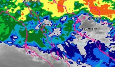Se esperan lluvias fuertes en Sinaloa este lunes