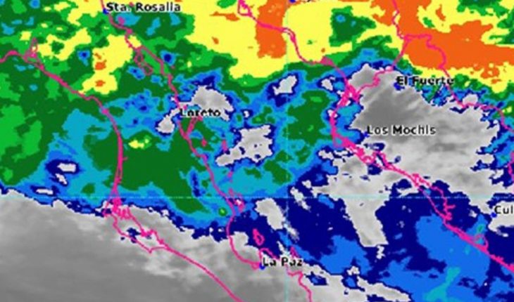 Se esperan lluvias fuertes en Sinaloa este lunes