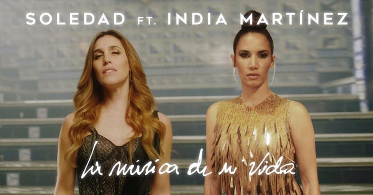 Soledad estrena el video de "La música de mi vida" junto a la cantante española India Martínez