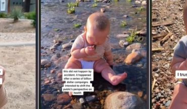 TikTok; Madre vegana deja a su bebé comer arena y piedras