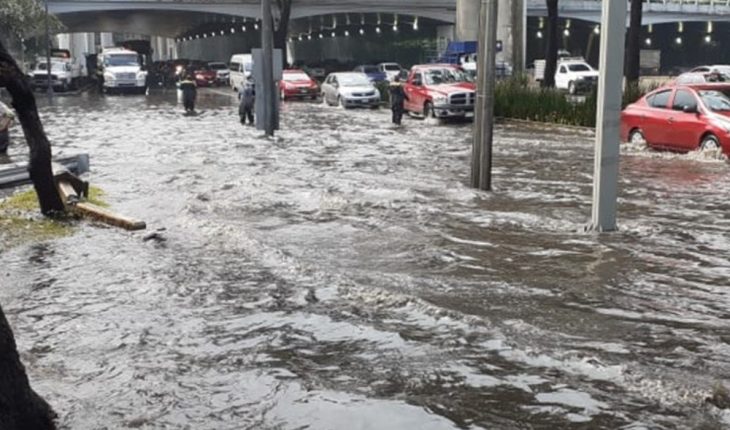 Tras Alerta Amarilla en 3 alcaldías, reportan 8 inundaciones