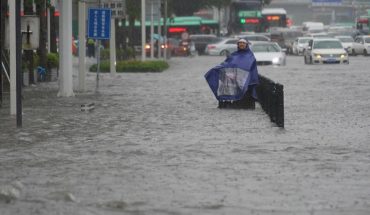 Tres personas fallecieron por históricas inundaciones en China