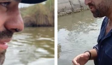 VIDEO. Arturo Islas rescata “con sus recursos” delfines atrapados en dren de Sinaloa