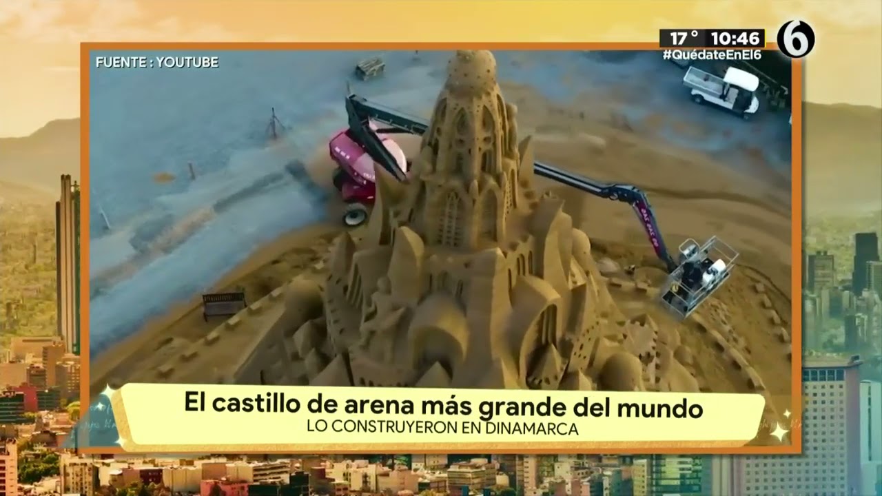 El castillo de arena más grande del mundo | La Bola del 6