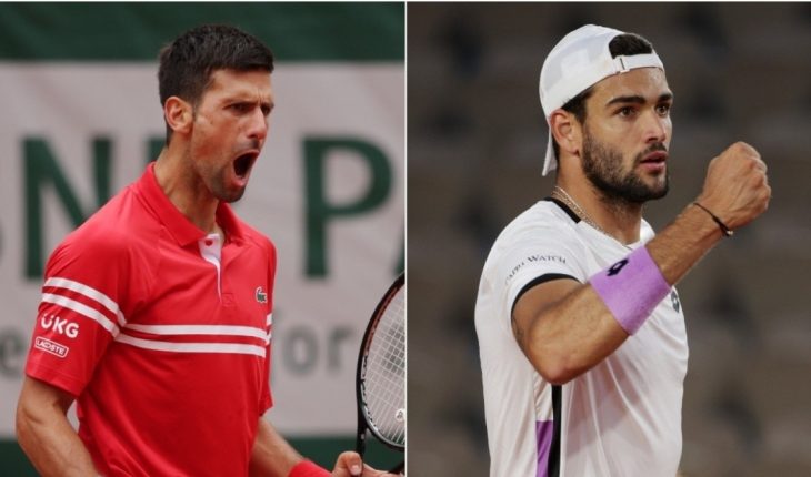 Wimbledon: Djokovic y Berrettini jugarán por el título