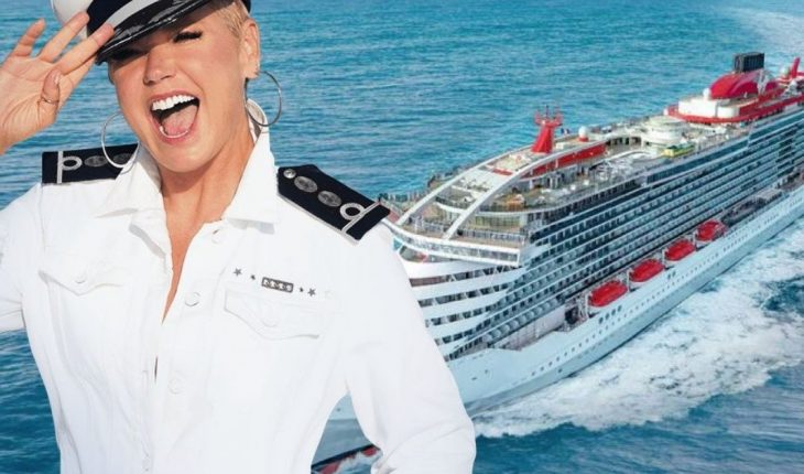Xuxa festeja su cumpleaños en un crucero con sus fans de todo el mundo