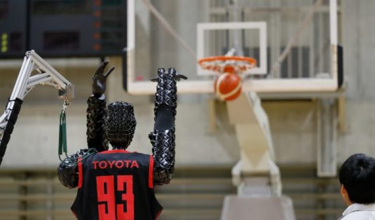 robot basquetbolista asombra en los JJ.OO. Tokio 2020 — Rock&Pop