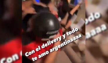 Argentina Copa America champion: a delivery arrived at the end of the match and stayed to celebrate at home