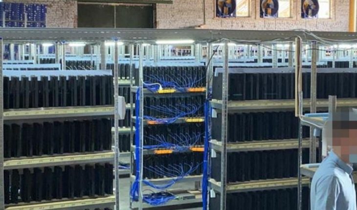 translated from Spanish: Arman farm to mine bitcoin with more than 3,000 PlayStation 4